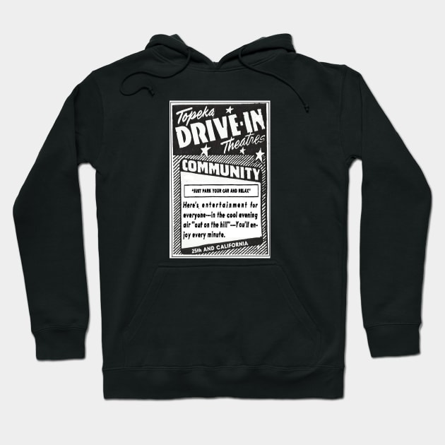 Community Drive In Hoodie by TopCityMotherland